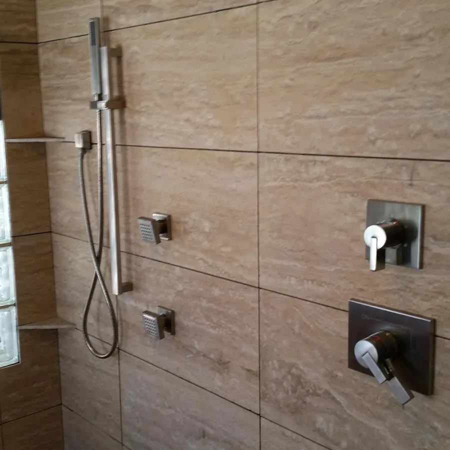Shower fixture installation for Water Heater Replacement in Granite Bay